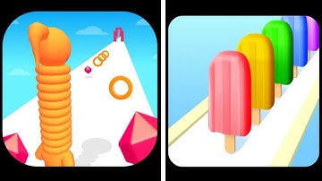 Long Neck Run 🆚Popsicle Stack - Pro Walkthrough  Gameplay iOS , Android All Levels (@Avoca Gamers)