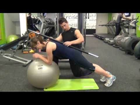 Stability Ball Plank hold - YouTube