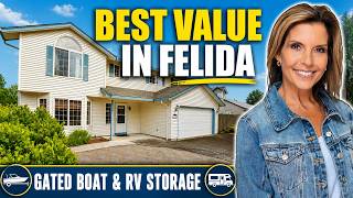 Vancouver WA Home Tour: Felida Suburb Home in 600,s with Gated RV Parking & Private Drive 
