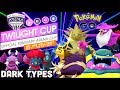 SHINY EVOLUTIONS & DARK TYPES FOR TWILIGHT CUP IN POKEMON GO - SHINY
HONCHKROW MIGHTYENA & TYRANIT
