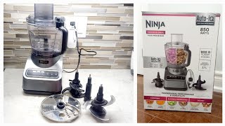 Ninja Professional Food Processor BN600C | 850 Watts, 9-Cup Capacity, Auto-iQ Preset Programs