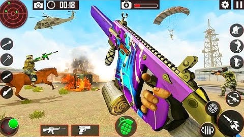 FPS Commando Strike Mission - New Shooting Game - Android GamePlay