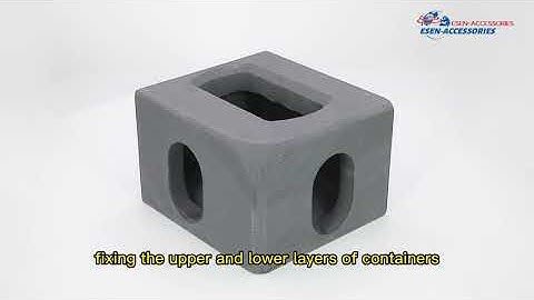 shipping container corner casting