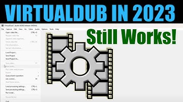 VirtualDub (2) in 2023 (install 64-bit version in Windows 11, mpeg4 trim) Slow video