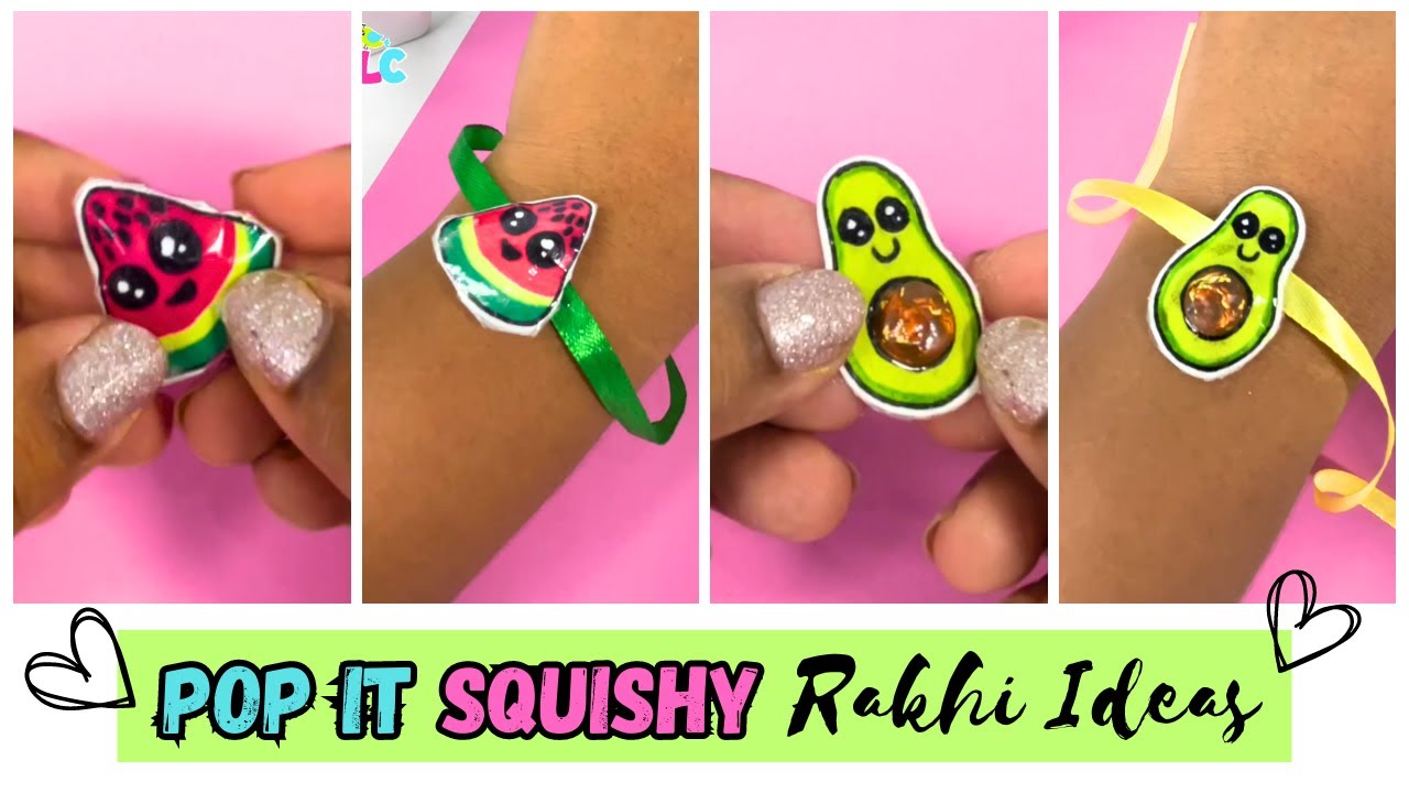 New Pop It Squishy Rakhi Ideas