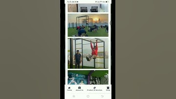 Gym Digital Business Card with Qr Code