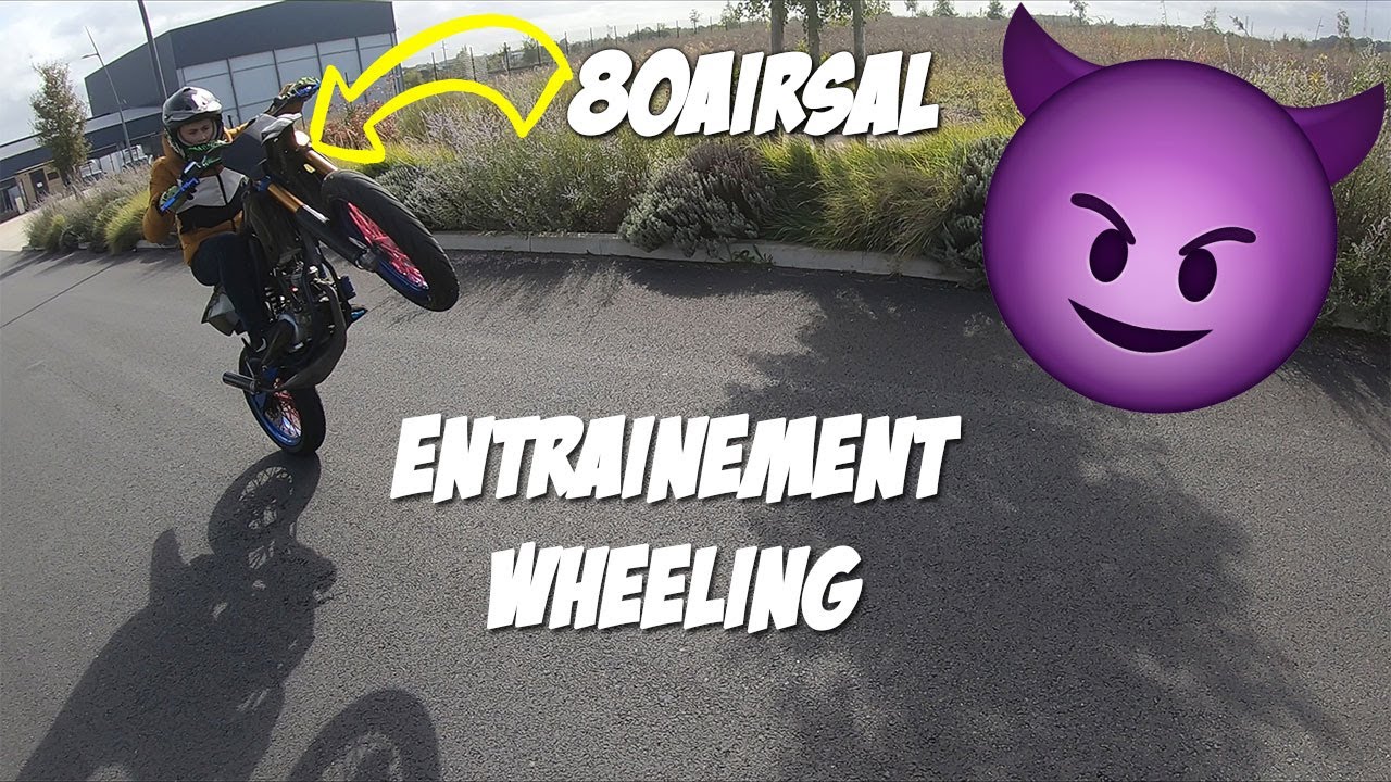 ENTRAINEMENT WHEELING EN DOPPLER VORTEX ( DERBI, 80Airsal )