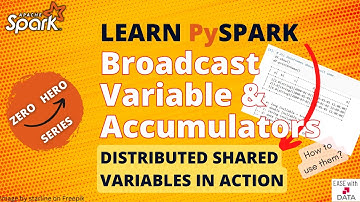 21 Broadcast Variable and Accumulators in Spark | How to use Spark Broadcast Variables
