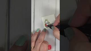 make a floating cut-out fun fold card with the Sweet Bugs bundle from @stampinup