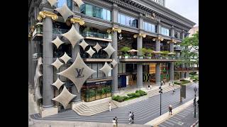 [4K] Exploring Gaysorn Amarin Bangkok the best luxury shopping mall and premium foodie tour today