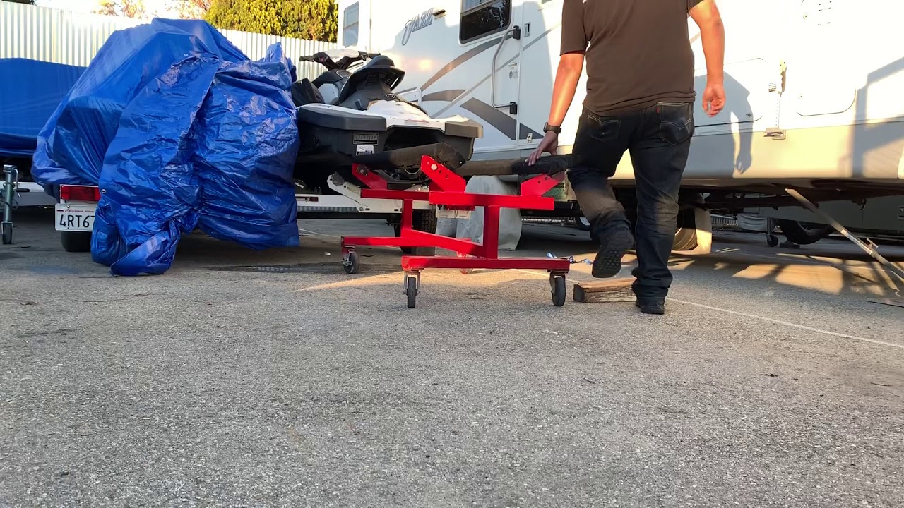 How To Transfer Jet Ski From Trailer To Dolly