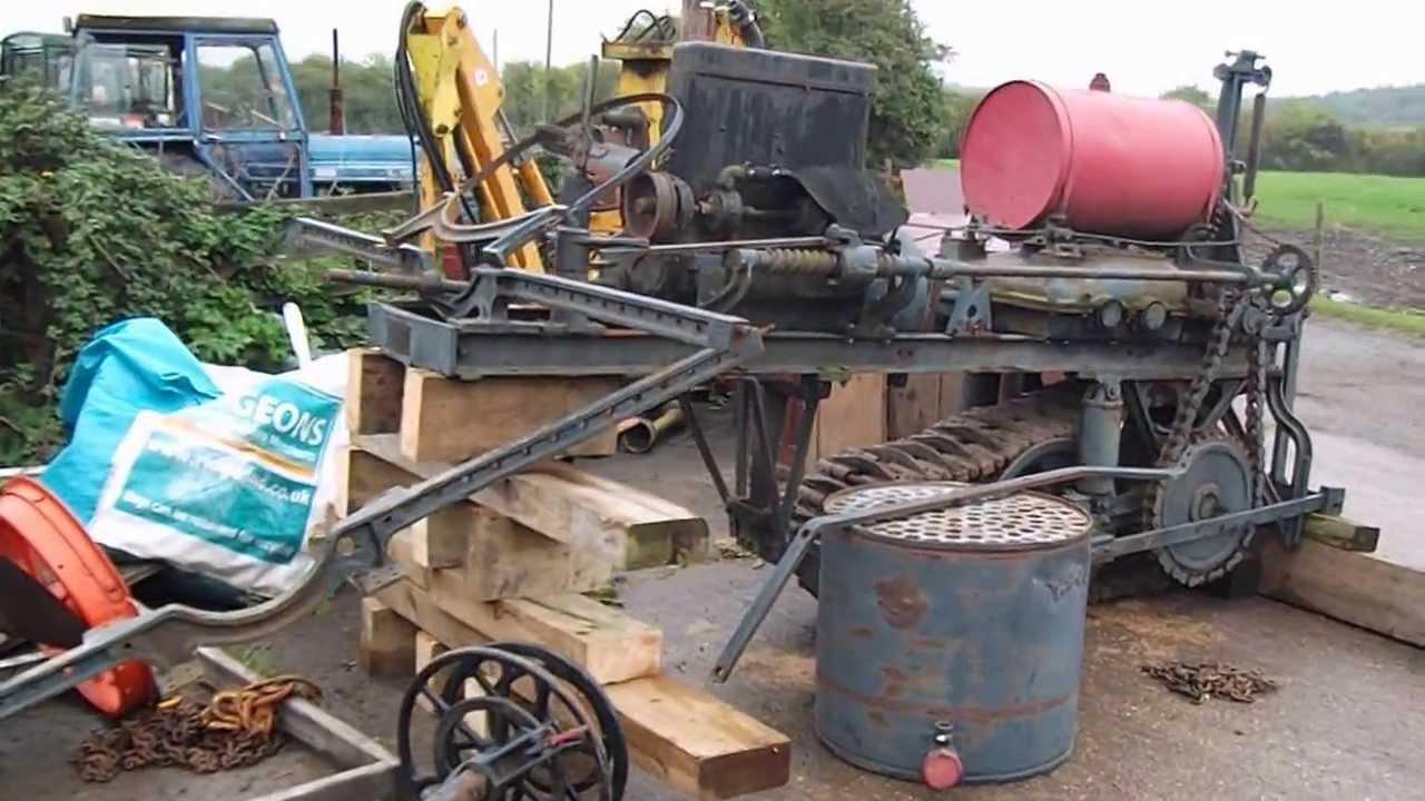 unrestored bates steel mule tractor walk round YouTube