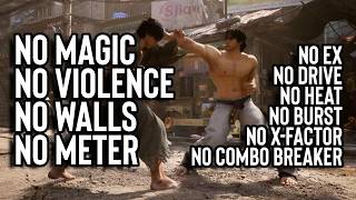 Virtua Fighter has no Magic and Violence