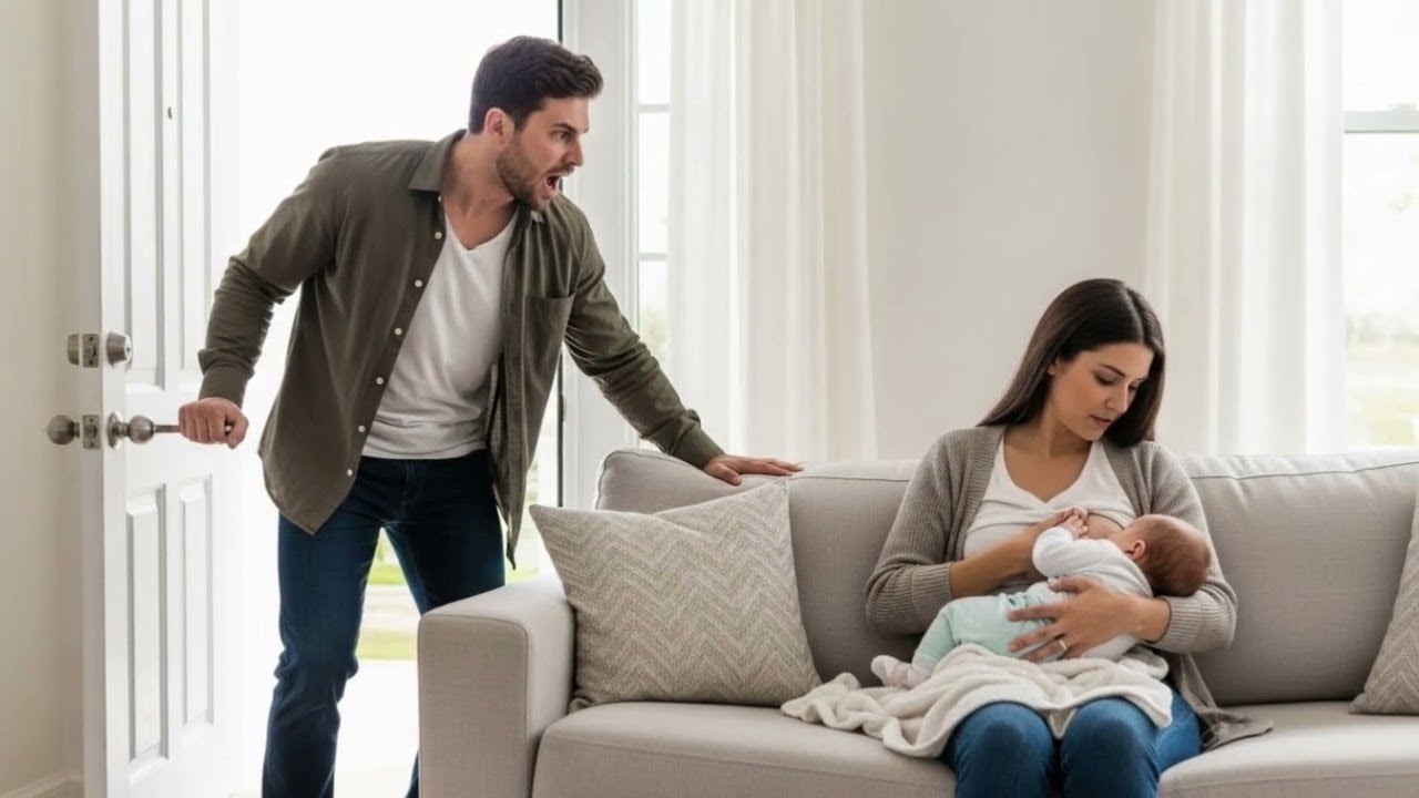 „Jak śmiesz  Milioner wtargnął do domu byłej żony — lecz gdy zobaczył ją karmiącą niemowlę, stan