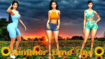 The Sims 4 Create-A-Sim| SummerTime Fine CAS + CC List