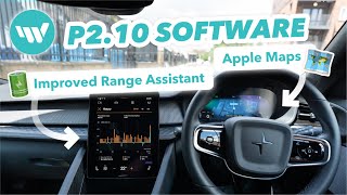 Polestar 2: Latest Software with New Range Assistant, Apple Maps and Waze Tested in Practice (P2.10) screenshot 5