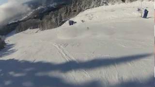 BEST SKIING WIPEOUT EVER!