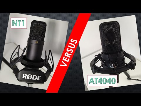 Mikrofon Vergleich: RODE NT1 vs. Audio-Technica AT4040 vs. Zoom H1n