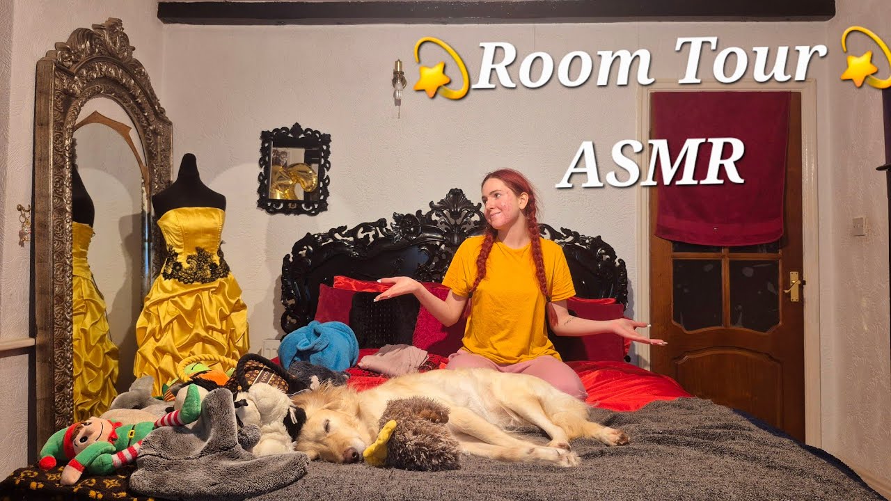 ASMR(Magyarul)-Room Tour/ a szobàm mutogatàsa;suttogàs,magyaràzàs