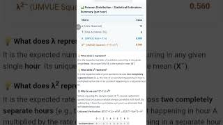Statistics - Poisson Distribution-Parameter Estimation  using Example -Accident Rate as Parameter