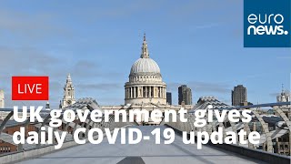 UK government gives COVID-19 update| Live