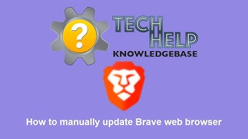 How to manually update Brave web browser