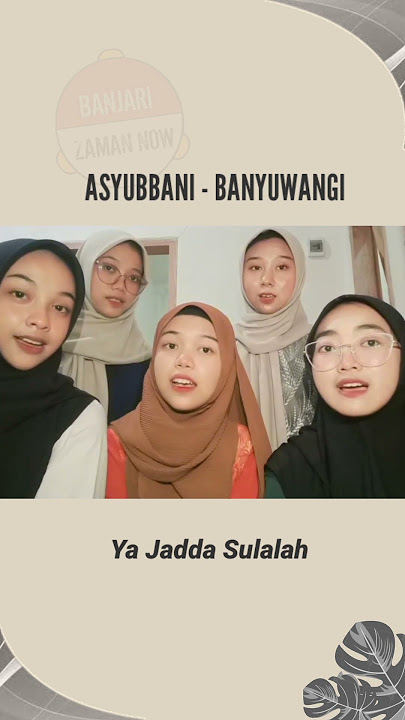 Asyubbani - ya jadda sulalah .lagu viral terbaru