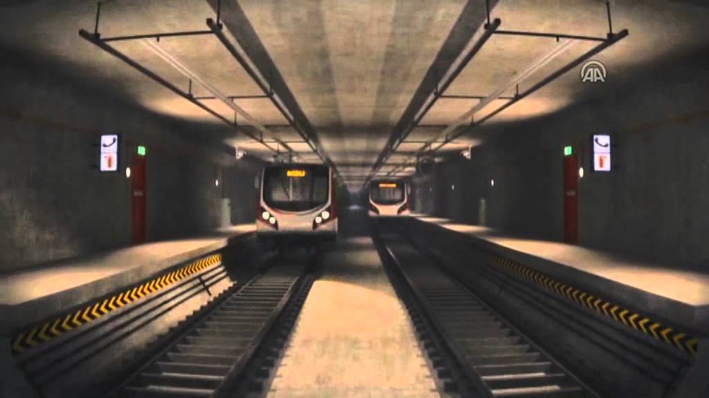 İstanbul'a 3 katlı tüp geçit