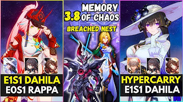 E0S1 Rappa x E1S1 Dahlia Hypercarry | Memory of Chaos Floor 12 Clear | Honkai Star Rail 3.8