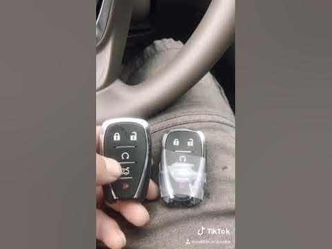 Chevrolet Malibu push to start key programming - YouTube