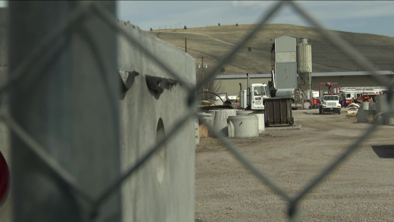 Person rescued after being trapped in Missoula sand-filled silo - YouTube