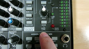 MESA DE MEZCLAS - MONITORIZACIÓN SOLO - PFL y AFL (PRE FADER LISTENING vs AFTER FADER LISTENING)