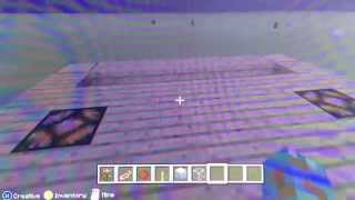Minecraft Xbox 360 Edition Redstone Lamp One Switch Lighting System Tutorial