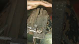 🔧 DIY Camping Hook Bending Tool Made from Scrap Metal!
