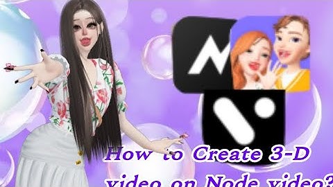 How to make 3-D video on Node video? #zepetofyp #zepeto #Ariana