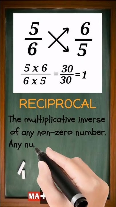 What is a Reciprocal in Math? | Simple Math Definition in 30 Seconds ...
