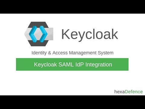 Keycloak SAML SSO  (SP & IdP Integration)