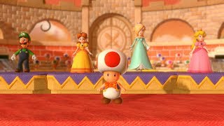 Super Mario Party Mariothon Luigi Vs Daisy Vs Peach Vs Rosalina