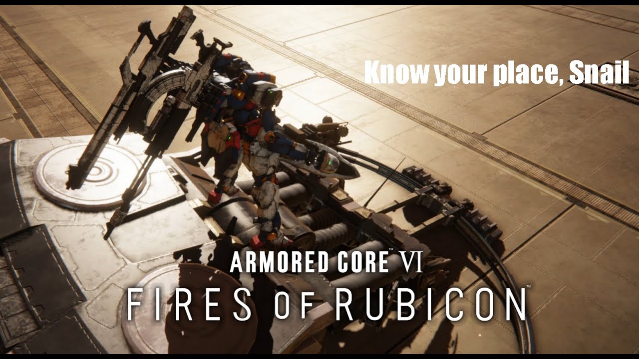 Bullying Arquebus Balteus because he deserves it :) || Armored Core VI