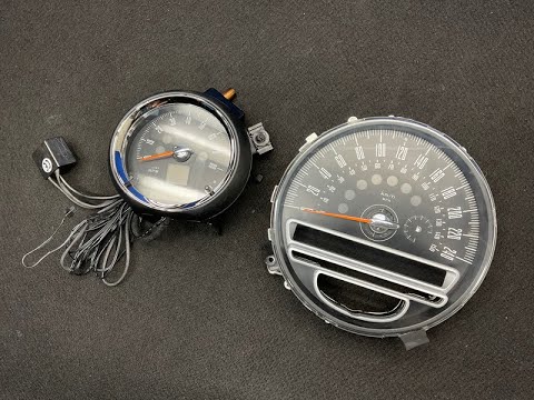 MN049 R56 MF16S ミニ クーパーS スピードメーター/タコメーター - YouTube