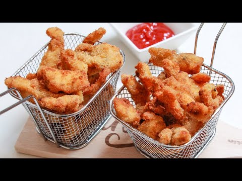 Si tienes 5 min prepararas el pollo crujiente mas rico del mundo/poulet pané en 5 min