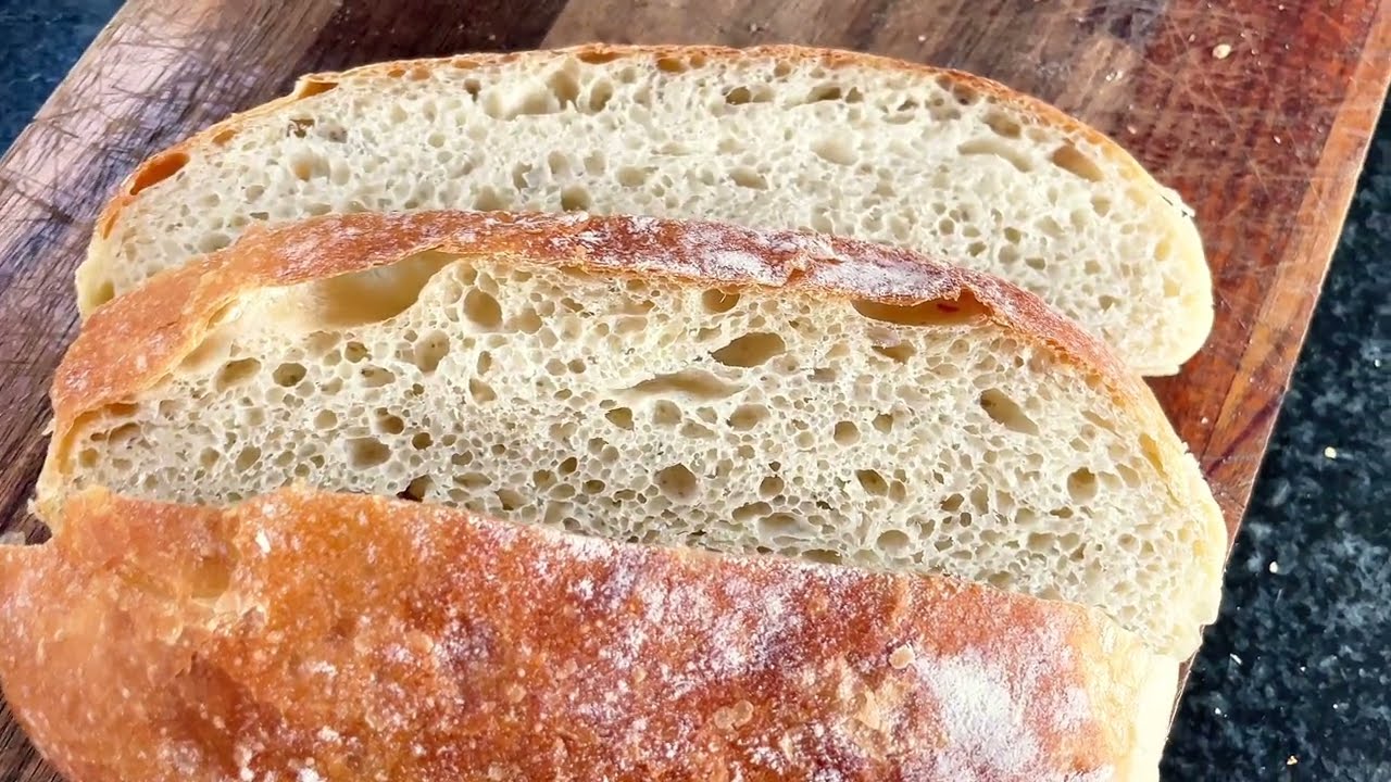 Простой хлеб без замеса: рецепт, который мне очень пригодился в самом начале. Больше никогда не б...