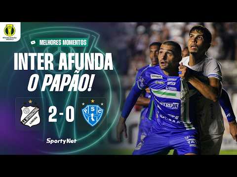 Inter de Limeira 2 - 0 Paysandu