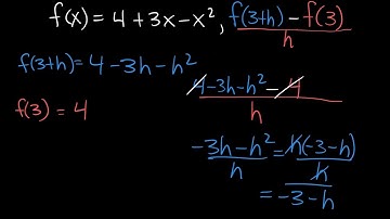 Calculating the Difference Quotient in Calculus 1