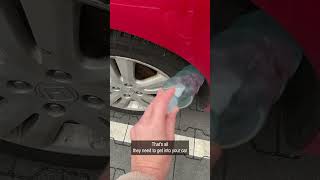 If Someone Puts A Plastic Bottle In Your Tire, You Should Call The Police