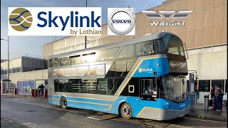 [Lothian Buses: Skylink300 Edinburgh Airport to Cameron Toll] Wright Gemini3 Volvo B5TL(503/SF17VPA)