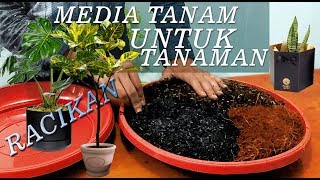 Media tanam tanaman hias SEKAM HITAM BAKAR MERK KARIALUS