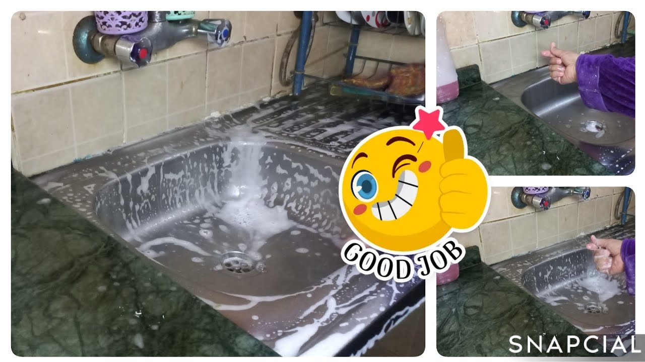 روتين رغاوي 🧼 يلا بينا ع المطبخ