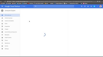 Google Cloud Platform: Setting up Compute Engine VM