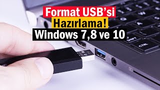 Format Usb Si Hazırlama Windows 7 8 10